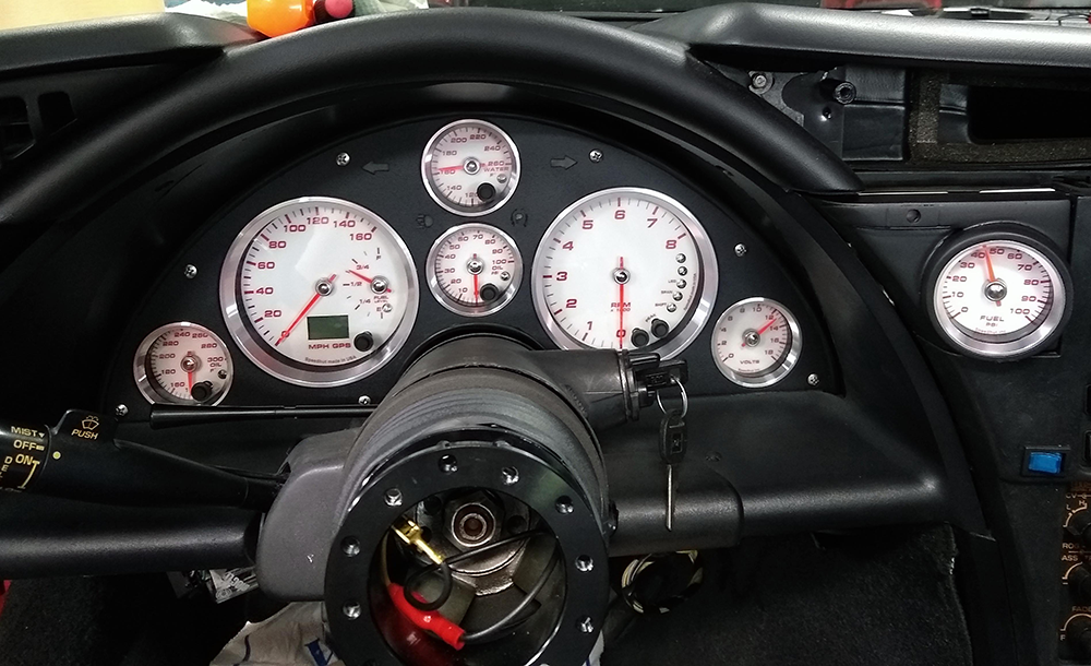 Main Cluster Gauge Plates for a C4 Corvette Mike The Maker